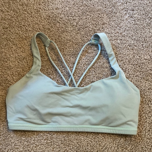 Lululemon sports bra. Teal. Size 6. - Picture 1 of 2